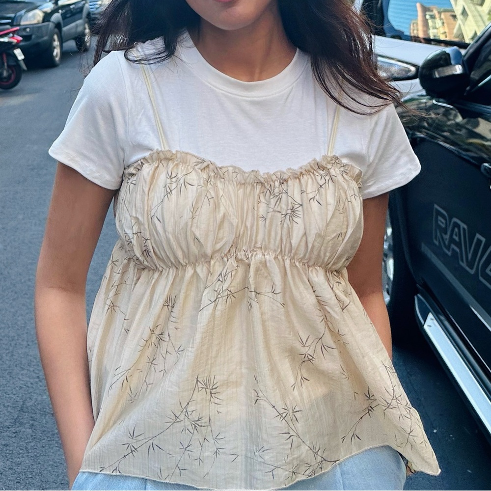 Dual layered top